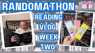 RANDOMATHON~BOOKS~ Reading VLOG: Week TWO: Disney Fun, The Superbowl and more little free libraries!