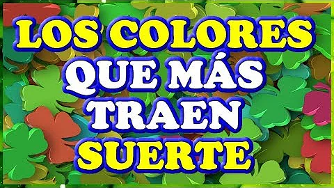 ¿Qué color significa mala suerte?