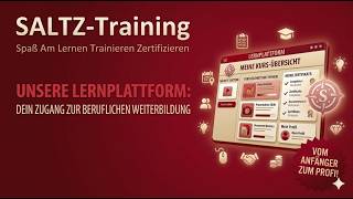 Einstieg in die SALTZ-Training Lernplattform | Tutorial für Teilnehmer