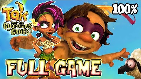 Tak and the Guardians of Gross FULL GAME 100% Longplay (Wii, PS2)