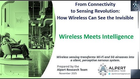 Wireless Meets Intelligence - From Connectivity to Sensing Revolution