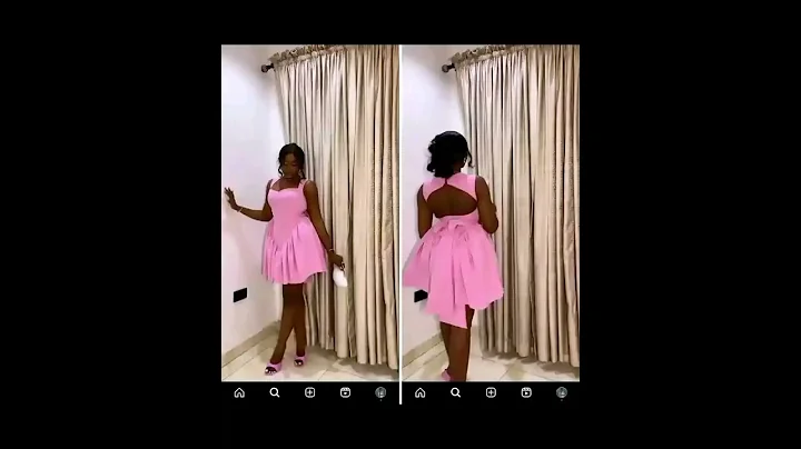 Beautiful Outfits #Mikado# short gown styles. For the ❤️❤️ of class. For pretty ladies