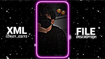 💕 " KINA CHIR x MERE MEHBOOB" Xml Alight Motion Edit |Xml File |Trend Xml Video ‎@Ajit_Editz #xml