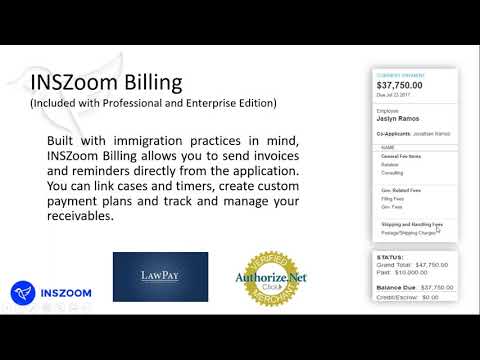 INSZoom Billing Module