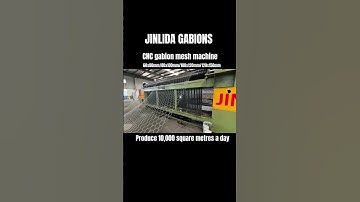 JINLIDA Gabion Mesh Machine: Multiple Mesh Sizes & 10,000㎡/Day