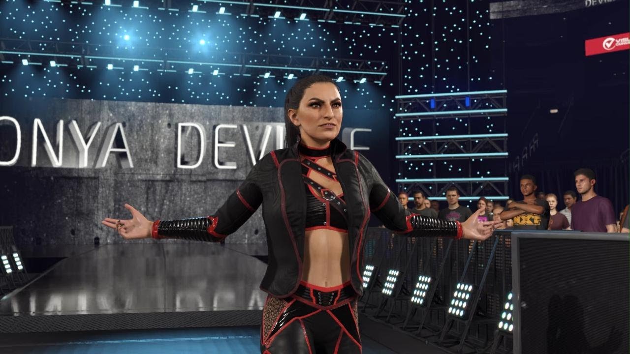 WWE 2K25 - AJ Lee VS Lola Vice VS Sonya Deville VS Stacy Keibler