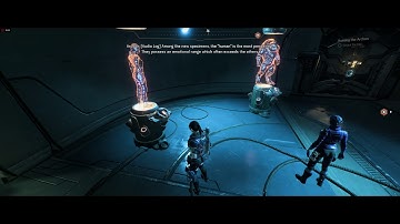 Mass Effect Andromeda - Kett studying salarian, turian, human, asari and krogan