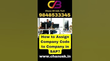 SAP FICO Online Training in Telugu - How to Assign Company Code to Company in SAP