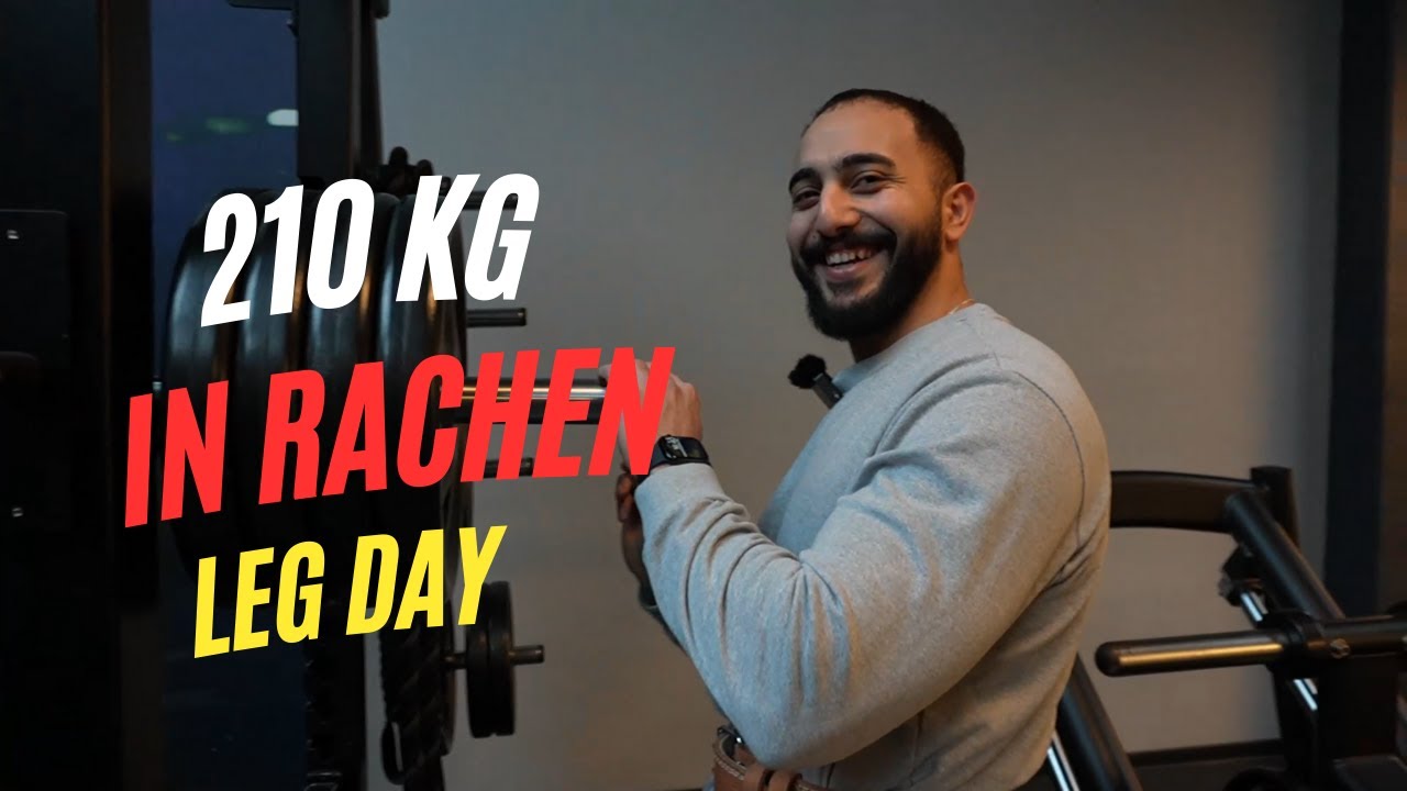 210kg Leg Day mit Gökhan in Rachen rein - YouTube