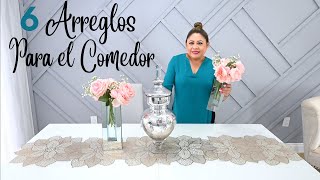 COMO DECORAR TU COMEDOR // CENTROS DE MESA MINIMALISTA O MAXIMALISTA #decoracion #ideasparadecorar