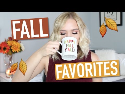 THE FALL FAVORITES