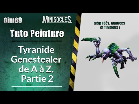 Painting miniatures and bases [TUTORIAL]: Painting a Tyranid, part 2