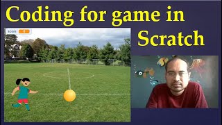 17. Coding for ball catching game in scratch screenshot 2