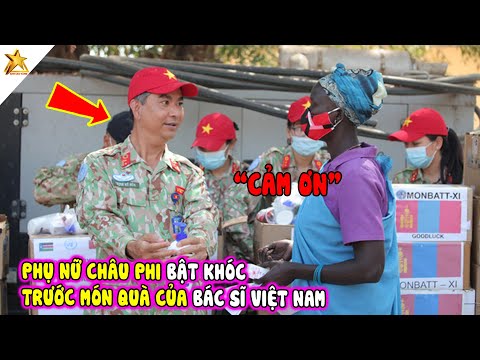 Video Phụ Nữ Nam Sudan Xúc Động Khi Được Bác Sĩ mũ Nồi Xanh... - youtube