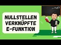 Nullstellen verknüpfter e-Funktion | kurz & knapp erklärt