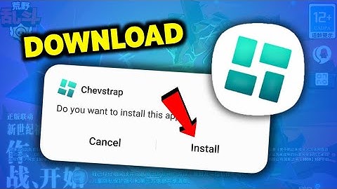 How To Download The Official Chevstrap | Unlock FPS without Ban
