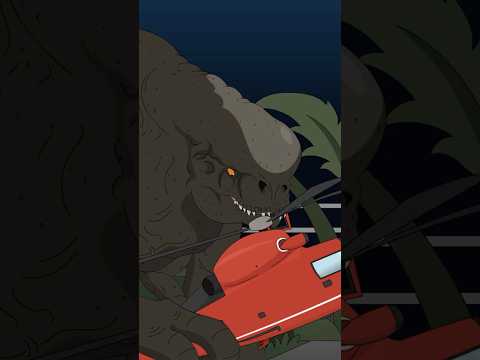 D Rex Eats Helicopter Jurassic World Rebirth Animated Song