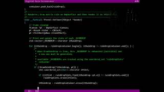 Digital rain - matrix code rain - screensaver C++ Builder & Windows API/GDI Source Code
