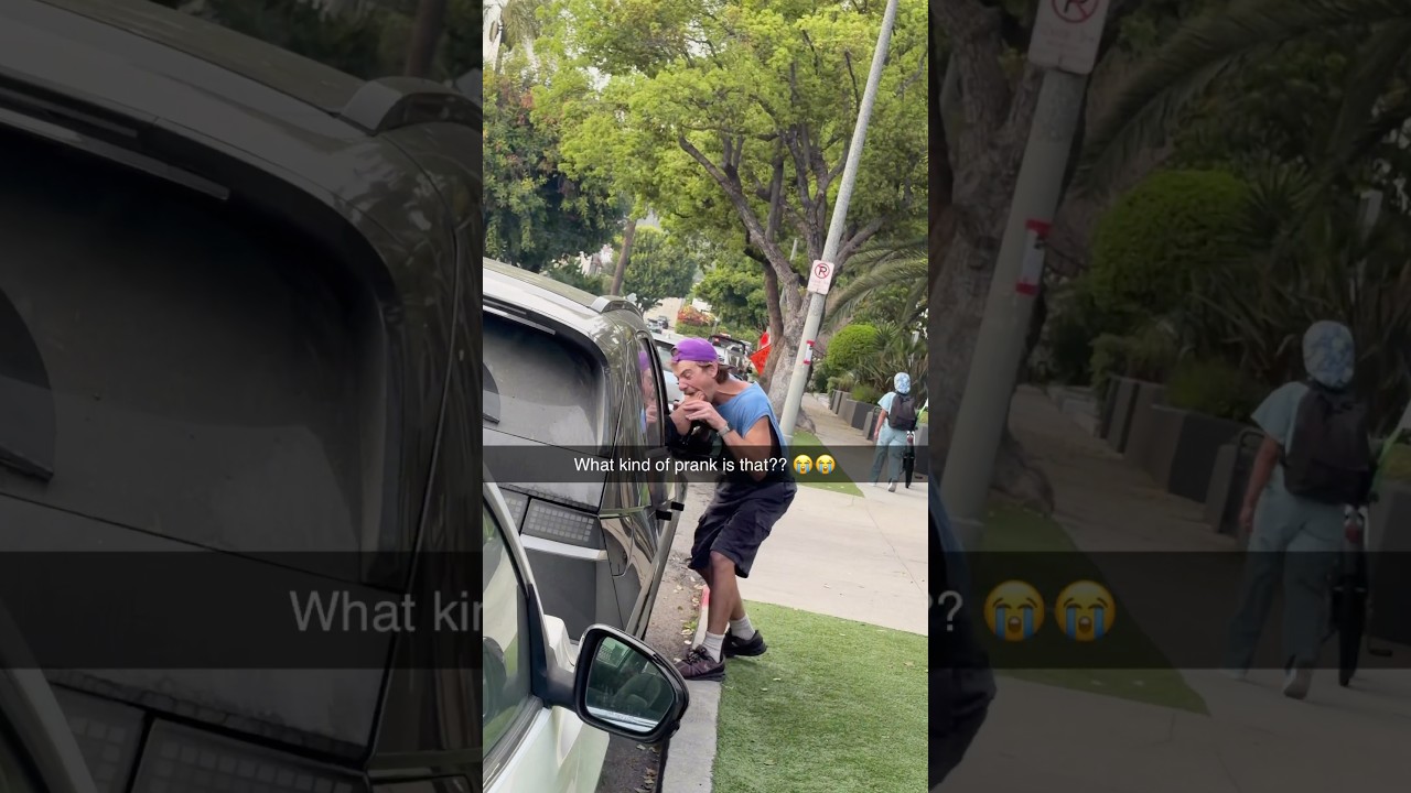 What kind of prank is that?? 😭😭￼