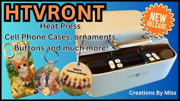 💥NEW REALEASE💥 HTVRONT H17 PHONE CASE HEAT PRESS | FULL Instructions & Tutorial | Review & Products