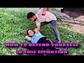 Hair grab self defence technique for girls youtube selfdefense njclan