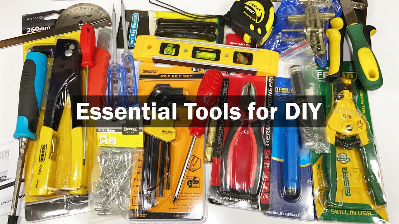 Our Must-Have DIY Tools and Products