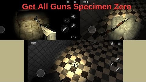 How do you get all 3 guns in Specimen Zero? Guide Easy to Follow!!