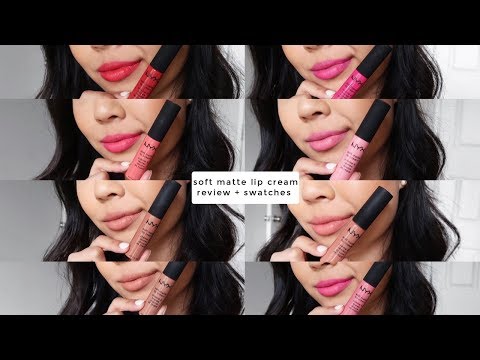 Video: NYX Pro Lip Cream Palette - Revisión de desnudos
