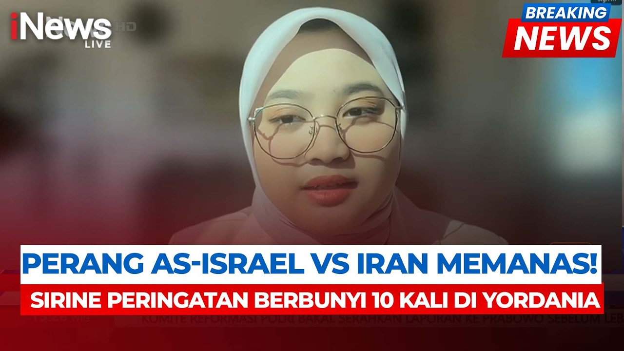 Perang AS Vs Iran Memanas! Sirine Peringatan Bunyi 10 Kali Setiap Hari di Yordania | Breaking News