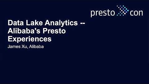 Data Lake Analytics -- Alibaba