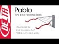 Pablo Two Bike Rack with Shelf - Delta Cycle