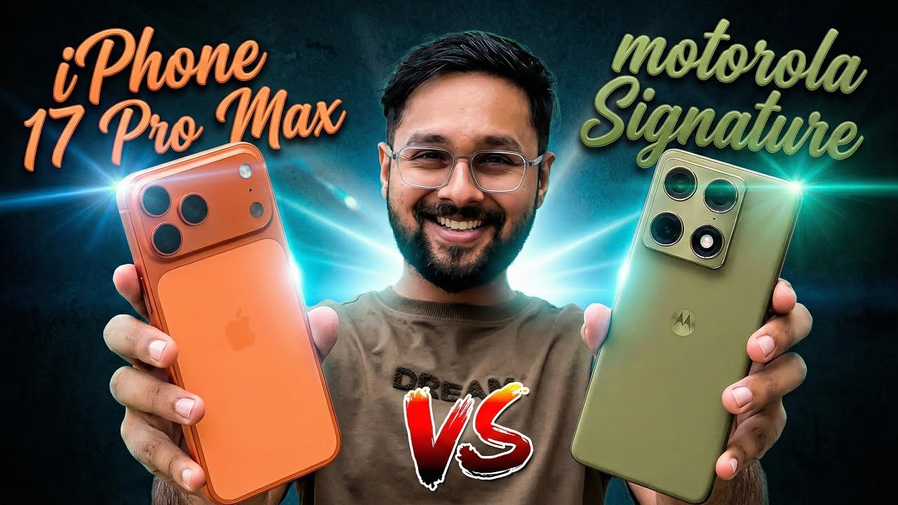 motorola Signature Vs iPhone 17 Pro Max ! ഇത് ഞാൻ പ്രതീക്ഷിച്ചില്ല! 🔥