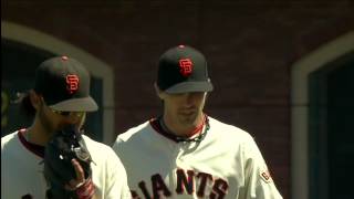 2013/08/21 Red Sox score on Giants' miscue