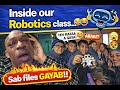 Inside our Robotics class at Bal Bikas School… But All the Files Got Deleted 😬