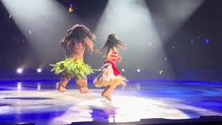 Moana and Maui - Disney on ice 2024 - Liverpool