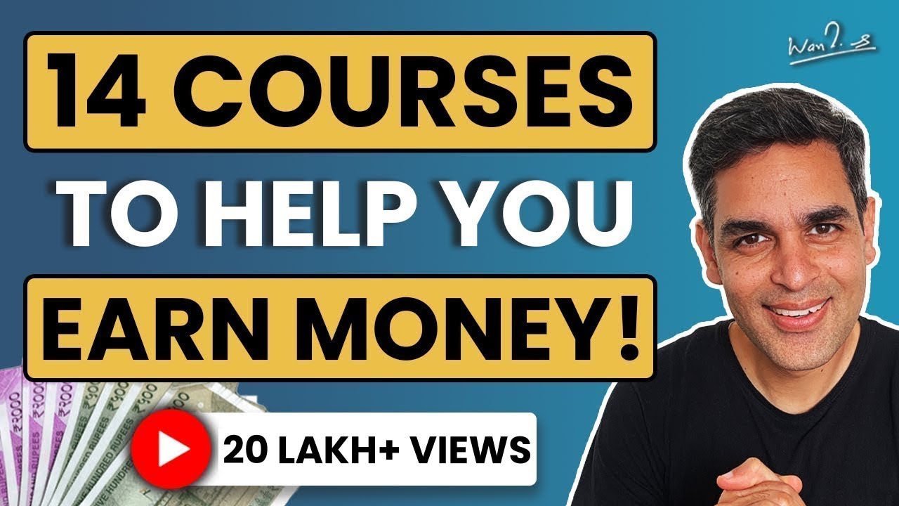⁣14 ONLINE COURSES that can make you RICH! | Ankur Warikoo Hindi