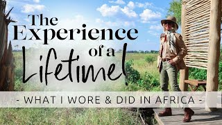 Casual Fashion / Outfit Ideas Including Layering AND Amazing African Animals - Travel Tips Too!