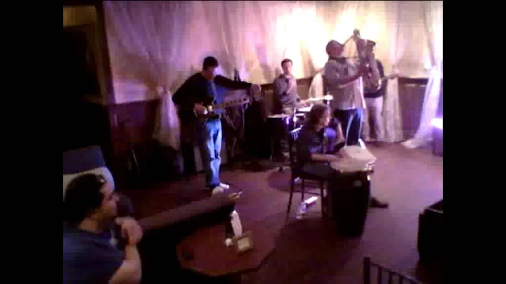 Chris Laybourne Art-tet, jamming at Live Art Fusio...