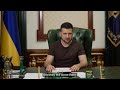 Address of the President of Ukraine Volodymyr Zelensky on the results of the 24th day of the war