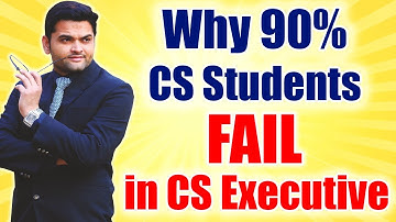 Why 90% CS Students FAIL in CS Executive ? EYE OPENER for All CS Students