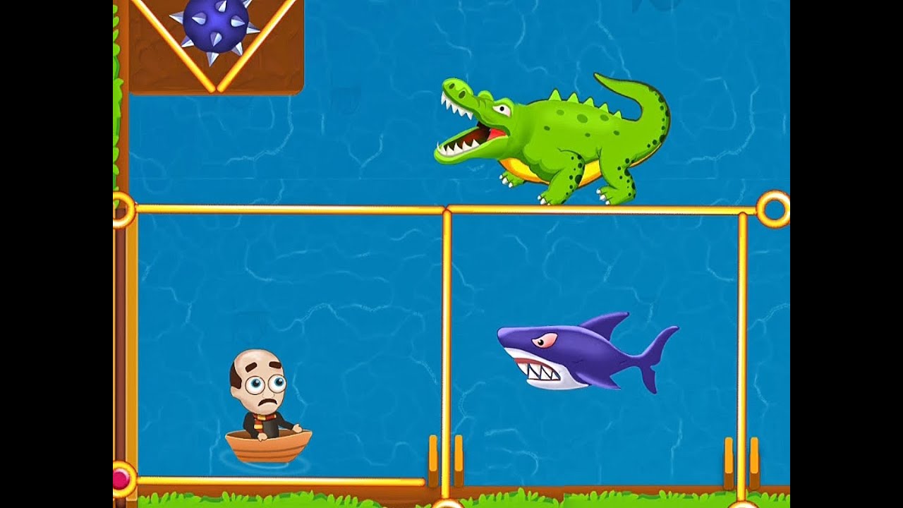Pull The Pin - Save Daddy Level 41 to 45 | Action Game | Puzzle Game ...