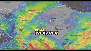 Greece & Turkey Weather Ecmwf Model January 3, 2025 Rain And Storms