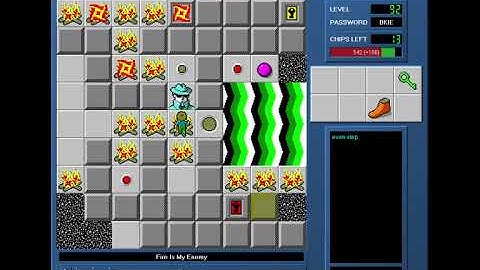 CCLP4 level 92 solution - 436 seconds