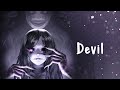 Nightcore - Devil On My Shoulder - (Faith Marie) - Lyrics