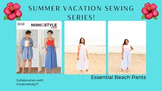 Summer Vacation Sewing Series - The Essential Pants
Hi Friends!
This video is the third episode in a Summer Vacation Sewing Series in collaboration with Talisha of Creativiteebyt here on YouTube!
In this series, every Sunday through July 31 we will bring you 2 essential summer vacation garments. Today’s episode is the essential summer pants!
Pattern mentioned: S8558
https://simplicity.com/simplicity/s8558
Fabric Used:
https://amzn.to/3RVlRb2
Here is the link to the playlist for the Summer Vacation Sewing series:
https://youtube.com/playlist?list=PL15mliRv20jRkCzqV1ROKPuQF0l5eb39M
Please head over to Talisha’s channel to see her swimsuit cover up! Don’t forget to subscribe to her channel:
https://youtube.com/channel/UCG1soILysf71i2jJfk7cUGg
If you would like to further support my channel, please consider buying me a coffee through my Kofi account: https://ko-fi.com/sheree
All coffee money goes directly back into my channel so that I can continue to create enjoyable content for you.
Thank you for your support and for watching this video! 😘
Shereé Thomas
Instagram: @shereethomas30
For collaboration: imaginationrainbow80@gmail.com Summer Vacation Sewing Series - The Essential Pants