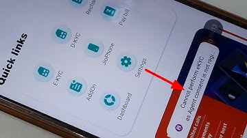 cannot perform ekyc as agent consent is not registered
