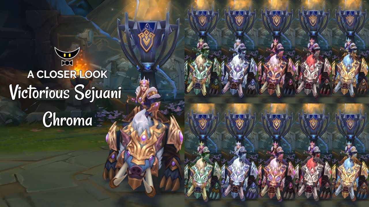 Victorious Sejuani Chroma - YouTube