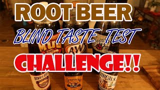 Root Beer Blind Taste Test Challenge