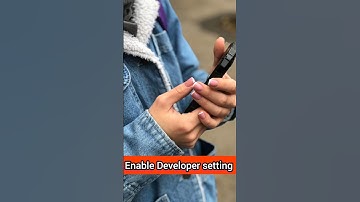 How To Enable Developer Options Android #shorts