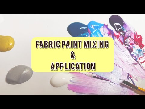 How to Use Fabric Paint